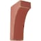 Ekena Millwork 3 1/2"W x 6"D x 10"H Clarksville Wood Vintage Decor Bracket, Salvage Red BKTWD04X06X10CVRD - alternate 1